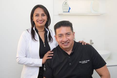 Equipo de Tecnipie Podoclínicas en el consultorio